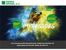 Tablet Screenshot of fespabrasil.com.br
